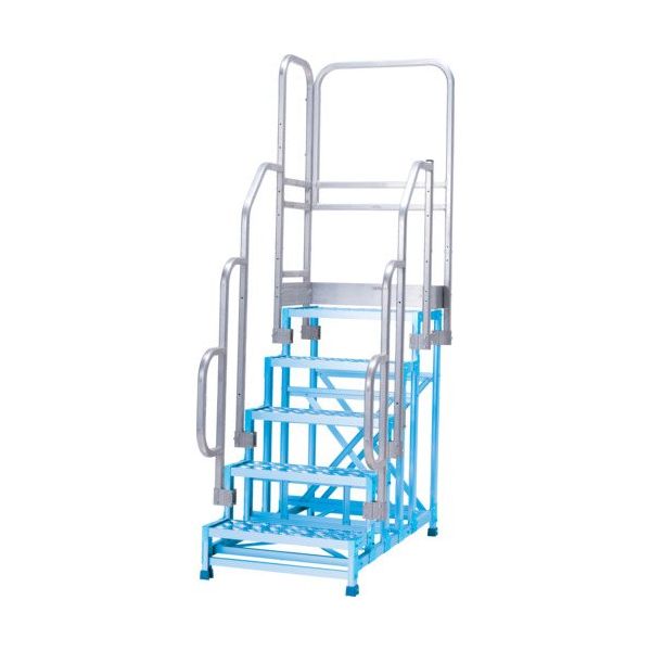 アルインコ 作業台CSBCーS用片側開口手すりセット CSBT516GL 1セット 694-4901（直送品）