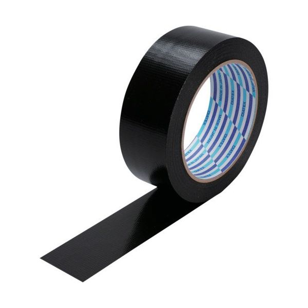 ダイヤテックス パイオラン 梱包用テープ 38mm×25m ブラック K-10-BK 38MMX25M 1セット(48巻) 567-1010（直送品）