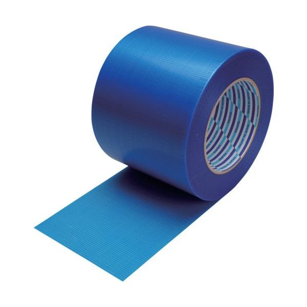 ダイヤテックス パイオラン 梱包用テープ 100mm×50m ブルー K-10-BL 100MMX50M 1セット(18巻)（直送品）