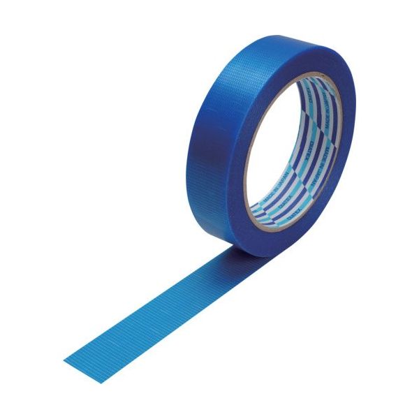 ダイヤテックス パイオラン 梱包用テープ 25mm×25m ブルー K-10-BL 25MMX25M 1セット(60巻) 567-0962（直送品）