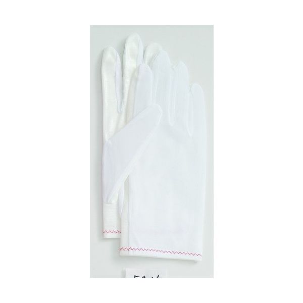 おたふく手袋 おたふく 54Vポリペットハーフ 10双組 L 54-V-L 1組(10双) 228-3661（直送品）