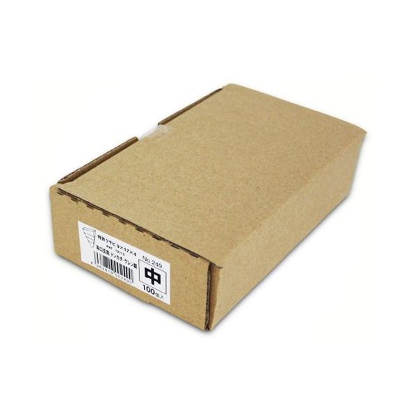 土牛産業 DOGYU 箱入 特許クサビ 中 00249 1箱(100個) 271-9367（直送品）