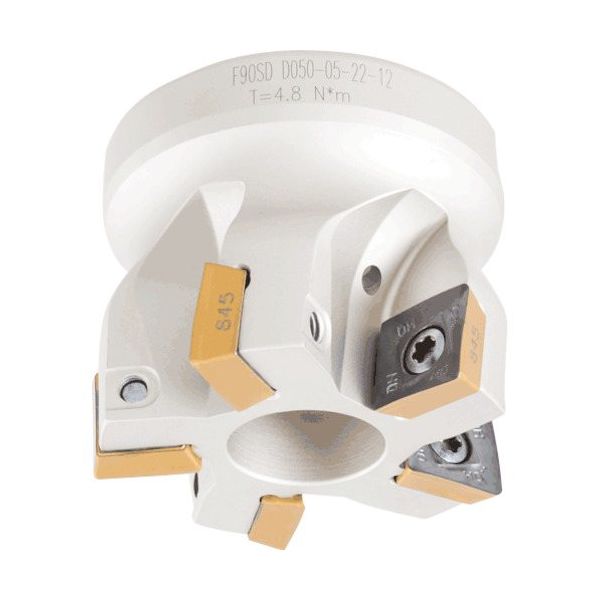 イスカル ヘリクアッド フェースミル F90SDー12 F90SD D63-06-22-12 1本 423-1811（直送品）