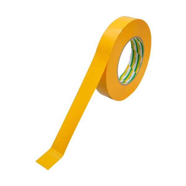 ダイヤテックス パイオラン 耐久ラインテープ 25mm×50m 黄 TL15YE25MM 1セット(20巻) 567-1008（直送品）
