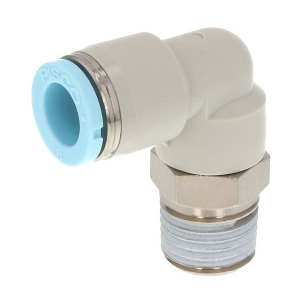 PISCO チューブフィッティング エルボ チューブ外径:12mm ネジサイズ:R3/8 クリーンルーム包装仕様 PL12-03-C（直送品）