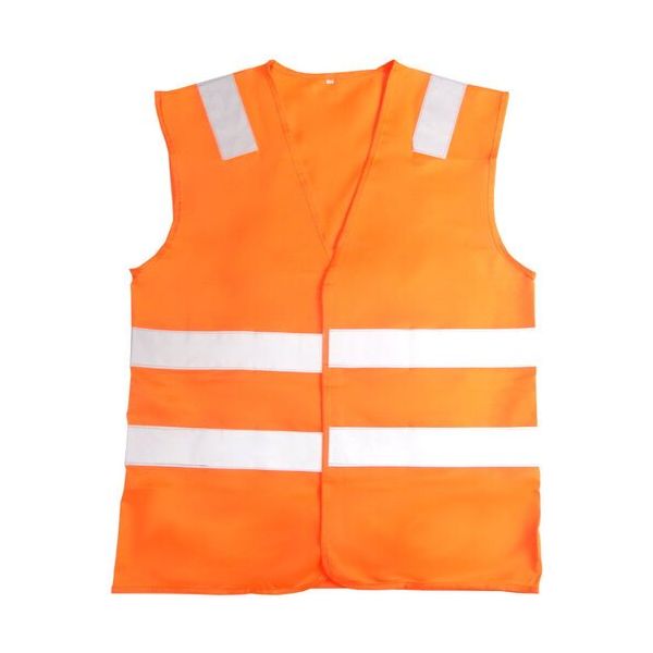 ミズケイ JIS規格 ENベスト オレンジ LL 3120004 1枚 477-3192（直送品）