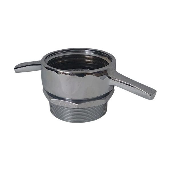 岩崎製作所 IWA 黄銅製 クロムメッキ 採水口媒介 09SAI6565B 1個 511-3550（直送品）