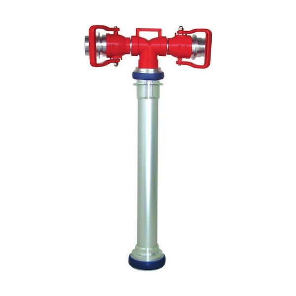 岩崎製作所 IWA 地下式消火栓用 アルミ製 差込式スタンドパイプ ボールコック離脱型 10M-BR6570A 1個 509-1248（直送品）