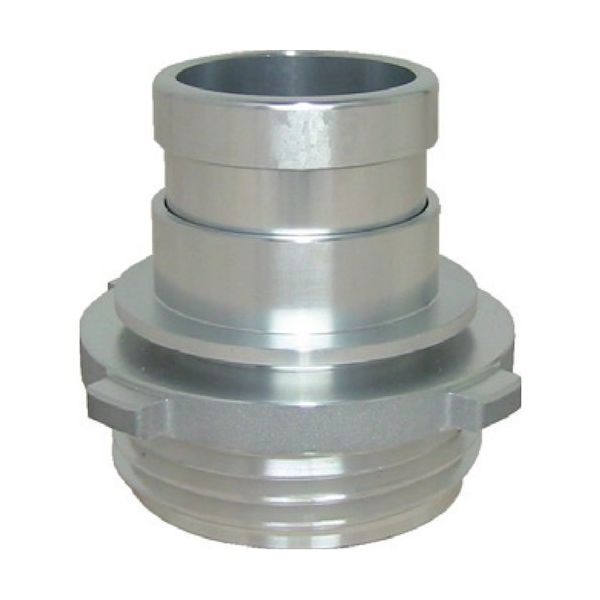 岩崎製作所 IWA 媒介金具 アルミ製 消防ネジ男×消防ネジ男(スロッター) 12NMM75A-S 1個 511-3510（直送品）