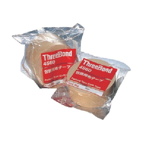 スリーボンド THREEBOND 梱包用テープ TB4560 50mm×25m(4560AE) TB4560-50MMX25M 1巻（直送品）
