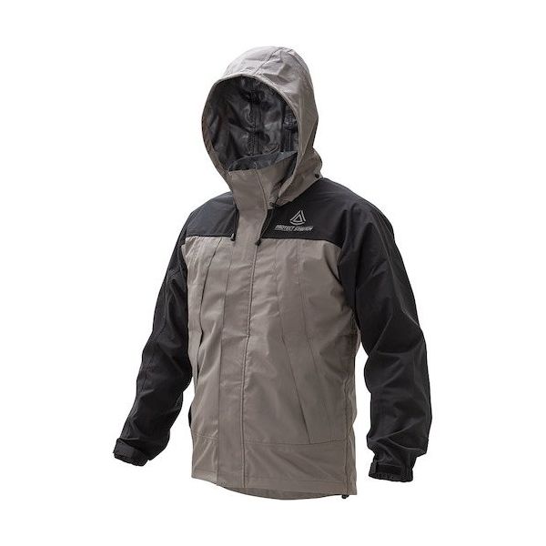 喜多 プロテクトストレッチレインウェア 4WAY・透湿 No2930 グレー LL NO2930-GRY-LL 1着(1足)（直送品）