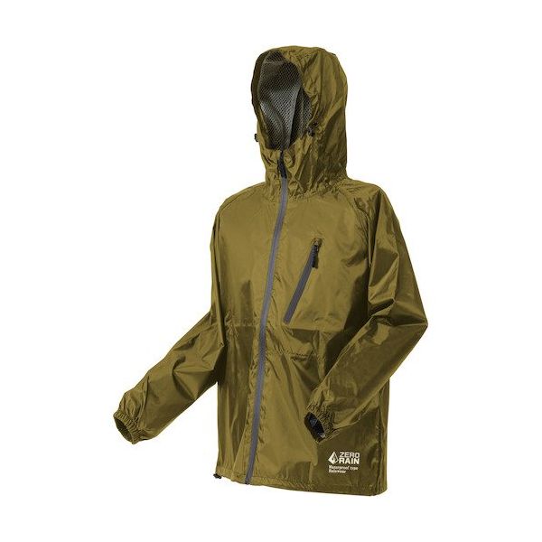 喜多 スーパーライトレインウェア 超軽量 No1710 カーキ L NO1710-KHI-L 1着(1足) 565-8480（直送品）