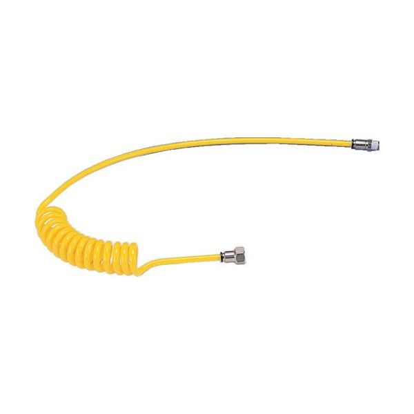 日本ピスコ PISCO ねじれ防止継手付コイリングチューブ ULT8-02-5-Y 1個 559-8468（直送品）