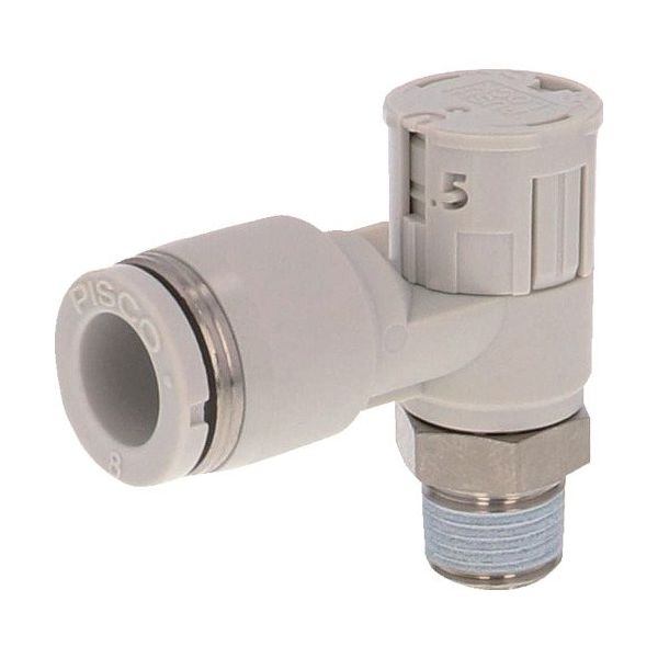 日本ピスコ PISCO スピードコントローラ ダイヤル付タイプ JSGS8-01AW 1個 559-9992（直送品）