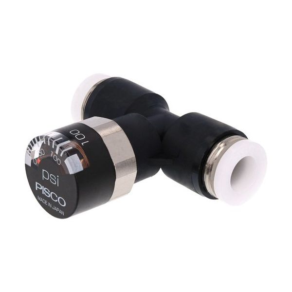 日本ピスコ PISCO プレッシャゲージ GPU1/4-1/4 1個 574-4897（直送品）