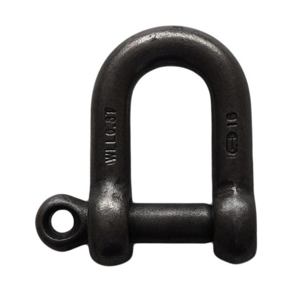 大洋製器工業 TAIYO 捻込シャックル 黒 44MM(1008621) NGS44 1個 581-8342（直送品）