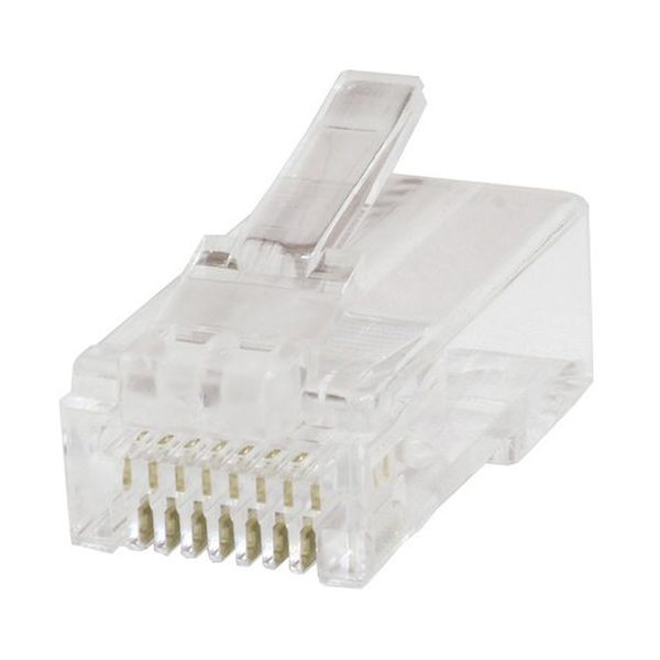 マーベル MARVEL 貫通式モジュラープラグ MLA-6100 1パック(100個) 616-8581（直送品）