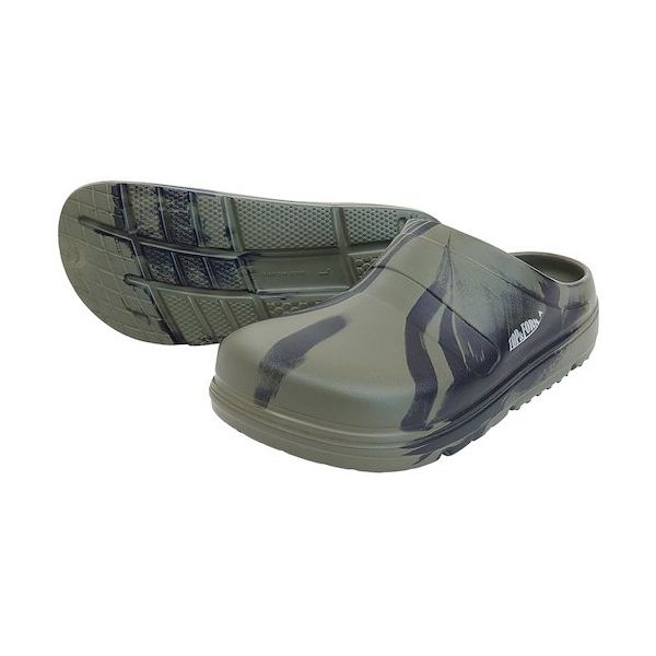 喜多 柔らかいリカバリーサンダル(サボタイプ) EVAラバー グリーンマーブル L(25.5~26.0) SK4910-GRM-L 1足（直送品）