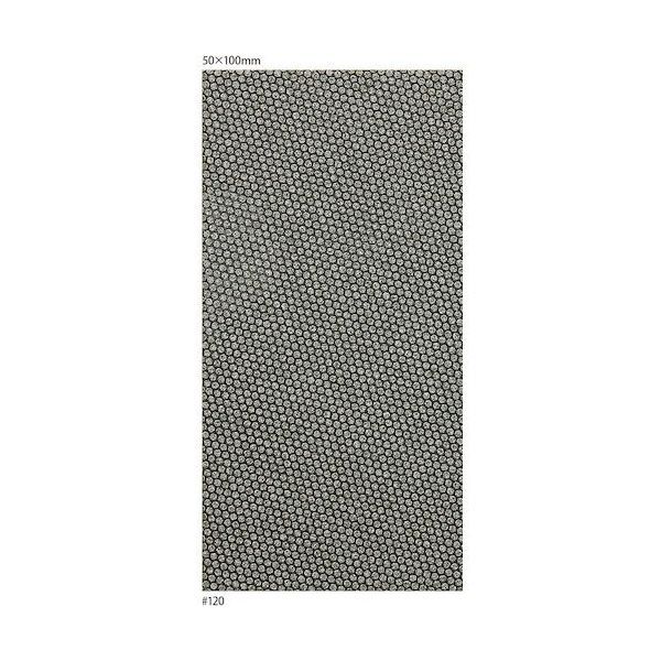 ツボサン ダイヤモンドヤスリ フレキシブルダイヤモンドシート 50×100mm #120 TDPJ120M 1枚 611-6177（直送品）
