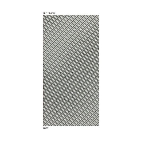 ツボサン ダイヤモンドヤスリ フレキシブルダイヤモンドシート 50×100mm #800 TDPJ800M 1枚 611-6198（直送品）