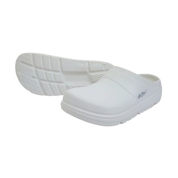 喜多 柔らかいリカバリーサンダル(サボタイプ) EVAラバー ホワイト LL(26.5~27.0) SK4910-WH-LL 1足（直送品）