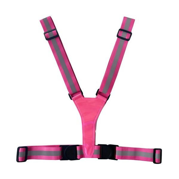 ミズケイ 伸縮Y型ベスト ピンク 5941257 1枚 629-5638（直送品）