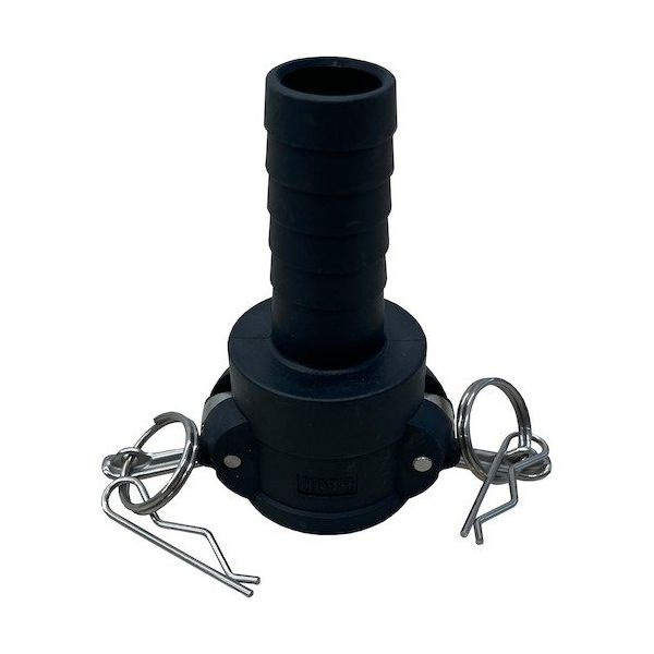 岩崎製作所 IWA 樹脂製 I・LOK(アイロック)レバーカップリング ホースシャンクカプラー(TypeーC) 37C025P-Y 1個（直送品）