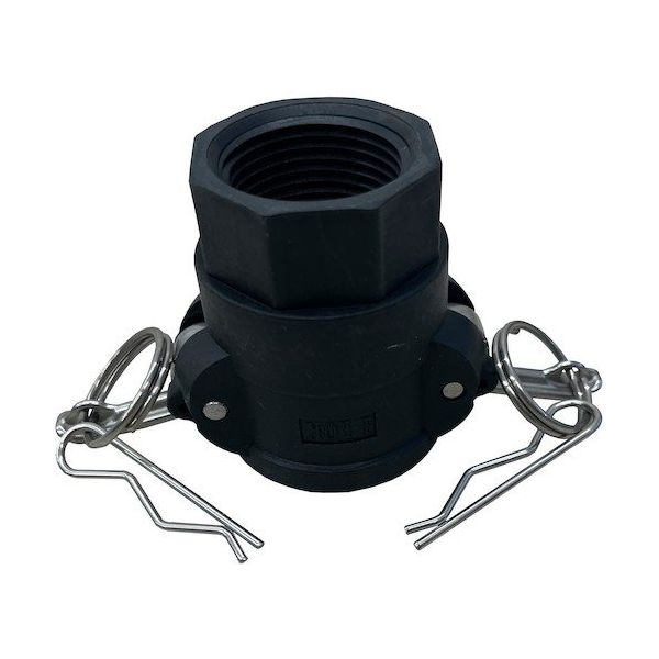 岩崎製作所 IWA 樹脂製 I・LOK(アイロック)レバーカップリング 女ネジカプラー(TypeーD) 37D025P-Y 1個（直送品）