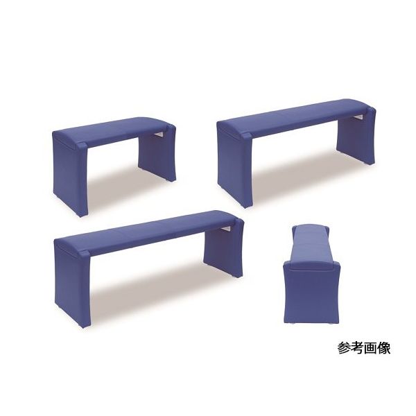 アズワン スタイルベンチ (2)座幅35×長さ135×座高50 白 60-1096-92 1台（直送品）