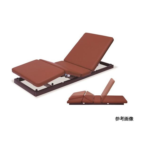 アズワン ロウライナーII 幅70×奥行190×高さ15(全高90)グレー 60-1100-97 1台（直送品）