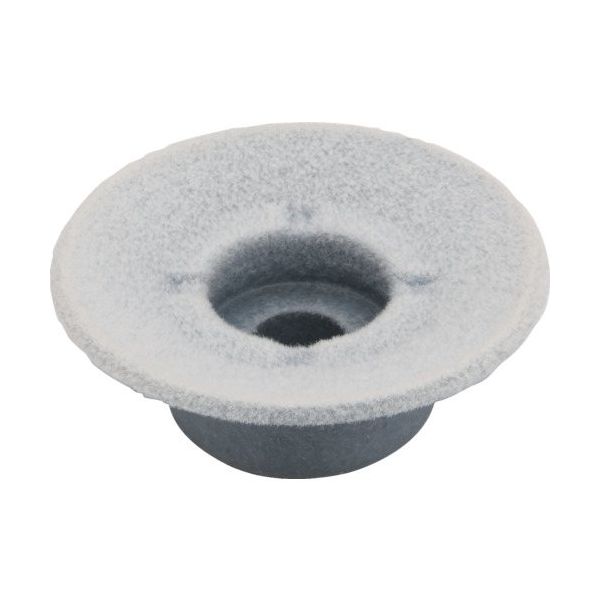 PISCO 真空パッド スタンダードタイプ パッドゴム フッ素ゴム ナイロン繊維起毛タイプ パッド径φ50mm VP50RF-NF 1個（直送品）