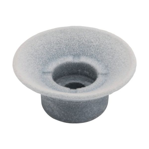 PISCO 真空パッド スタンダードタイプ深形 パッドゴム シリコーンゴム シルク繊維起毛タイプ パッド径φ40mm VP40AS-SF（直送品）