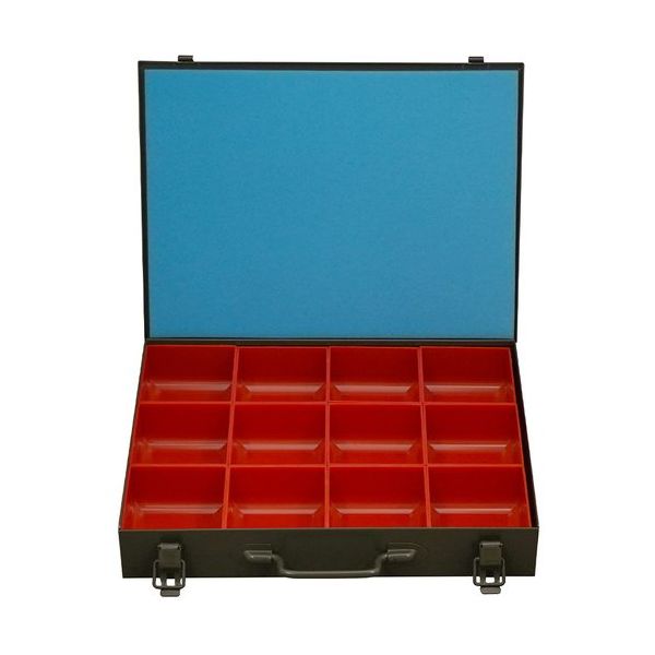 マーベル MARVEL スチール製工具箱 パーツボックスC PB400C 1台 674-7185（直送品）