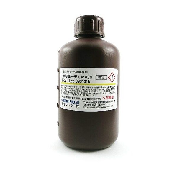 積水フーラー 積水 可視光重合型プラスチックス用 透明接着剤 クリアルーチェ MA30 250G MA30250G 1個 667-1133（直送品）