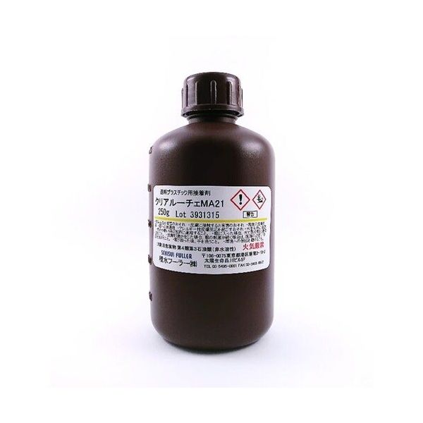積水フーラー 積水 可視光重合型プラスチックス用 透明接着剤 クリアルーチェ MA21 250G MA21250G 1個 667-1132（直送品）