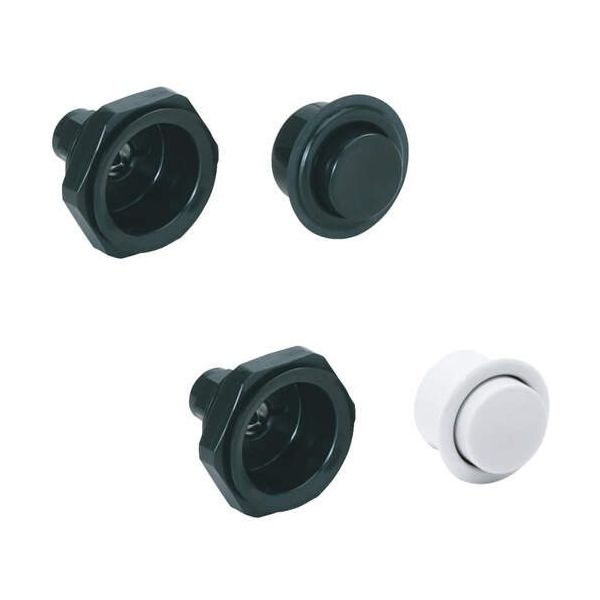 SUGATSUNE (120054549)251Fー04ー3WT カムロックファスナー 大型フラットタイプ 樹脂製 251F-04-3WT（直送品）