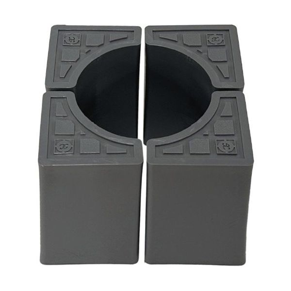 エービーシー商会 ABC 桝周り専用副資材 インサルマスキューブ50 グレー MC50G 1セット 683-3912（直送品）