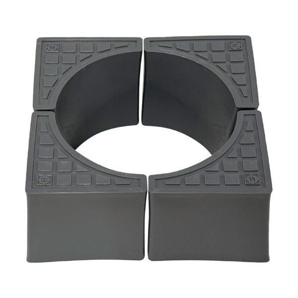 エービーシー商会 ABC 桝周り専用副資材 インサルマスキューブ100 グレー MC100G 1セット 683-3909（直送品）