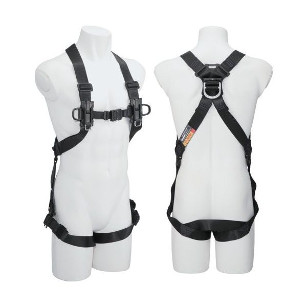 TJMデザイン タジマ セフハーネスB フリーサイズ 黒 A4SFBF-BK 1個(1着) 683-1416（直送品）