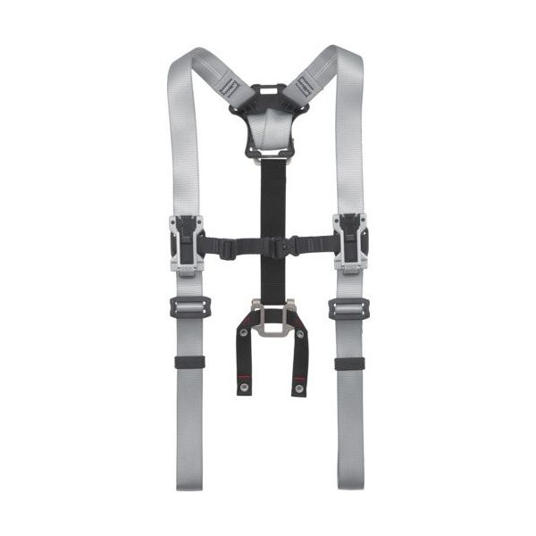 TJMデザイン タジマ セフサスペンダーA フリーサイズ 銀 SFSAF-SI 1個(1着) 683-1421（直送品）