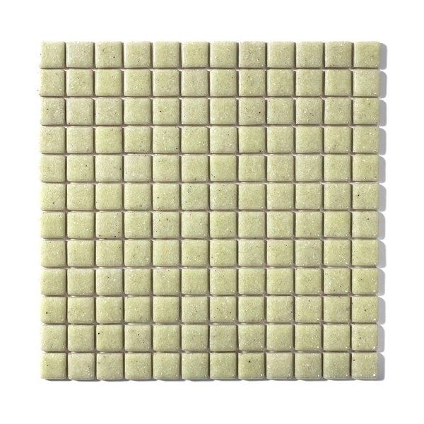 エービーシー商会 ABC モザイクタイル シーズン Aー125 ペールイエロー(20シート入り) 1箱 695-6398（直送品）