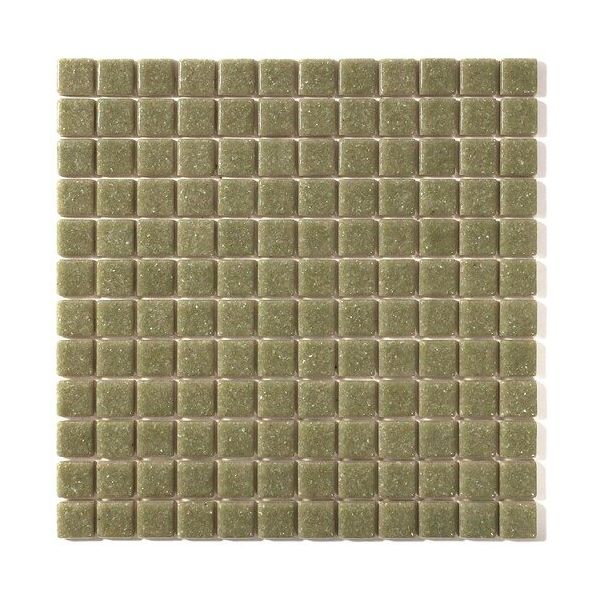 エービーシー商会 ABC モザイクタイル シーズン Aー151 オリーブライト(20シート入り) 1箱 695-5933（直送品）