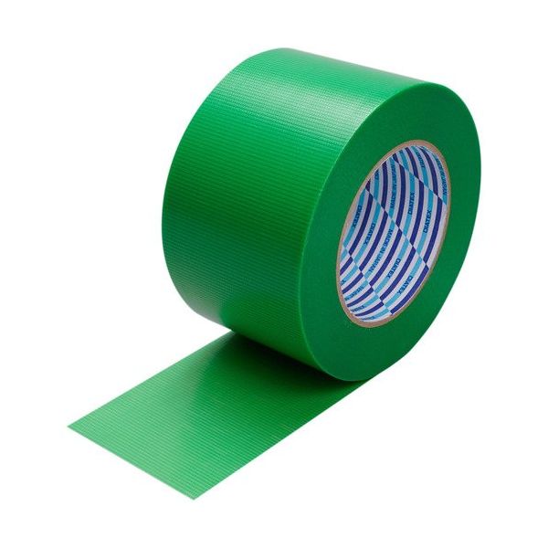 ダイヤテックス パイオラン 梱包用テープ 75mm×50m グリーン K-10-GR 75MMX50M 1セット(24巻) 567-2493（直送品）