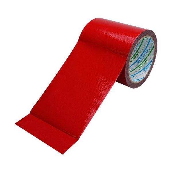 ダイヤテックス パイオラン 再帰反射テープ 100mm×10m レッド RF-30-R-100 1セット(5巻) 567-0968（直送品）