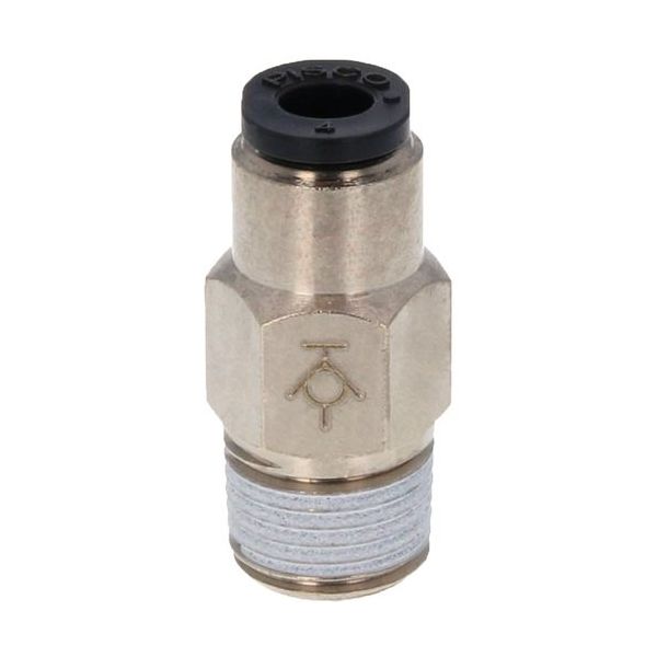 日本ピスコ PISCO チューブフィッティング ストップフィッティング PSC4-01M 1個 559-2045（直送品）