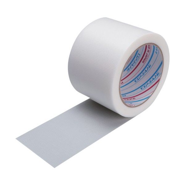ダイヤテックス パイオラン 床養生用テープ 75mm×25m Y-06-WH 75MMX25M 1セット(18巻) 473-0781（直送品）