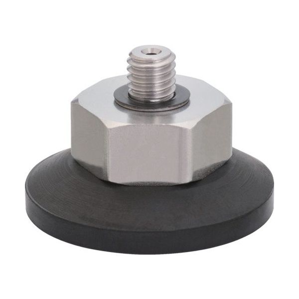 日本ピスコ PISCO バキュームパッドフラットタイプ パッドゴム ニトリルゴム VP15FN 1個 423-2498（直送品）