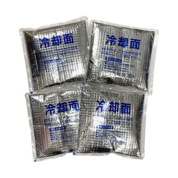 ミズケイ ポケット付きハニカムメッシュベスト「快風」専用保冷剤4個セット 8131985 1個(4個) 530-1354（直送品）