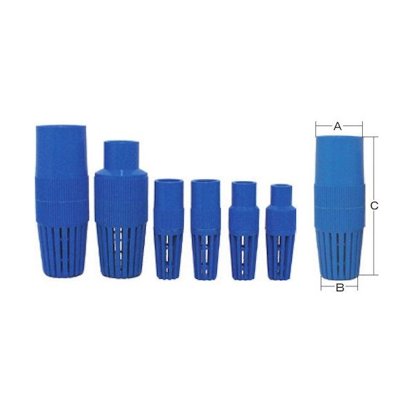 岩崎製作所 IWA 樹脂(PVC)製 フードバルブ(ガス(PT)ネジ式) 48FVS050P 1個 510-0684（直送品）