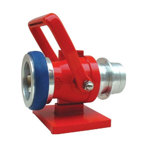 岩崎製作所 IWA 通水管 アルミ製 ラインストッパー 町野式 土台付き 21LSS40A 1個 508-9656（直送品）